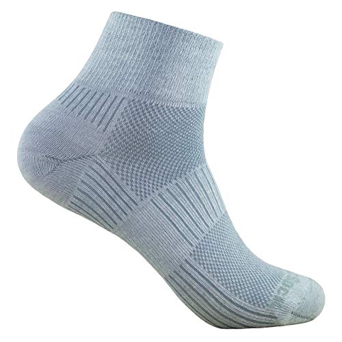 Wrightsock Coolmesh II Quarter, Light Grey,M von Wrightsock