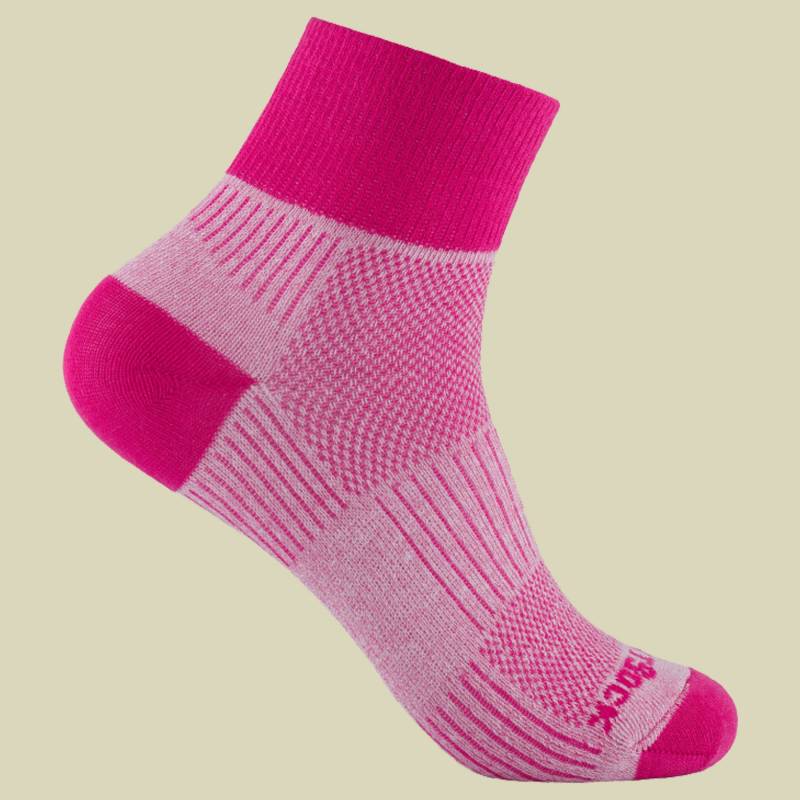 Coolmesh II Quarter Größe 34-37 (S) Farbe beet root von Wrightsock