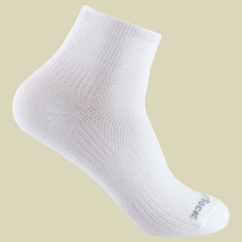 Coolmesh II Quarter Größe 34-37 (S) Farbe white von Wrightsock