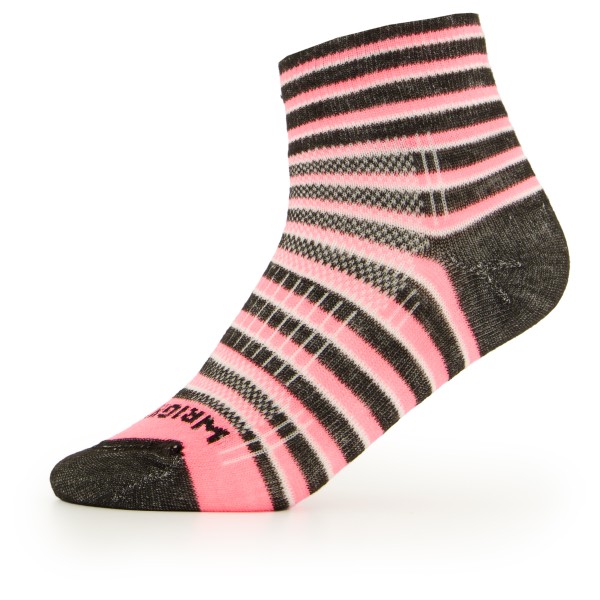 Wrightsock - Coolmesh II Quarter - Wandersocken Gr M bunt von Wrightsock