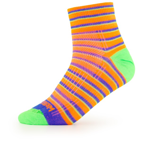 Wrightsock - Coolmesh II Quarter - Wandersocken Gr S bunt von Wrightsock