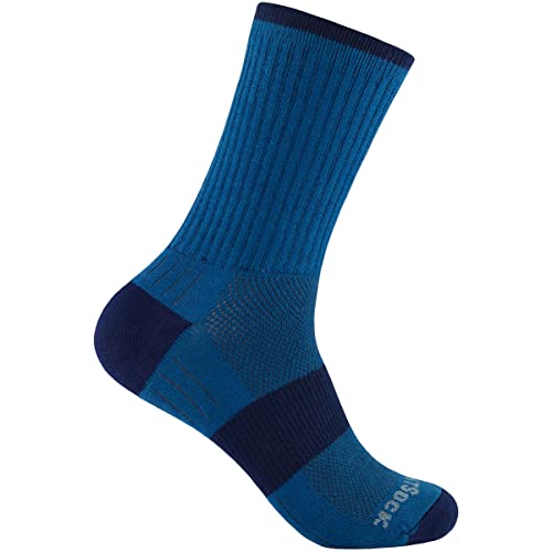 Wrightsock Escape Crew Größe 45,5-49 (XL) azure blue von Wrightsock