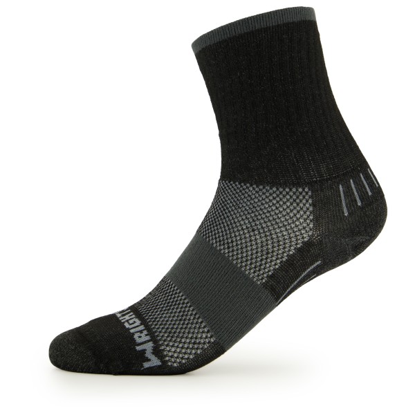 Wrightsock - Escape Crew - Wandersocken Gr L schwarz von Wrightsock