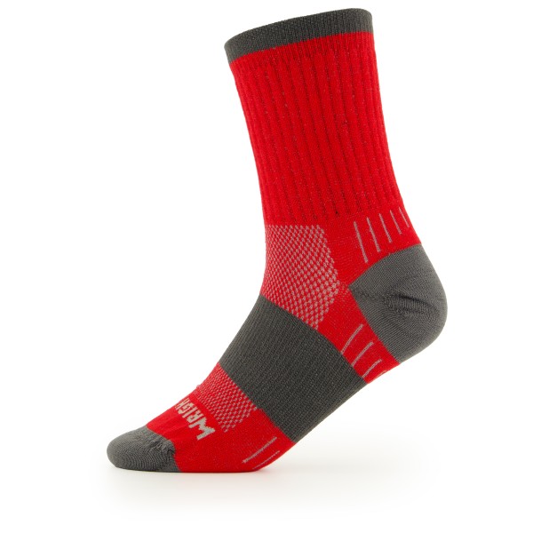 Wrightsock - Escape Crew - Wandersocken Gr XL rot von Wrightsock
