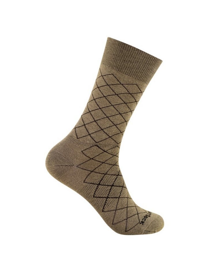 Wrightsock Wandersocken Crew Stride khakigrün - 1 Paar von Wrightsock