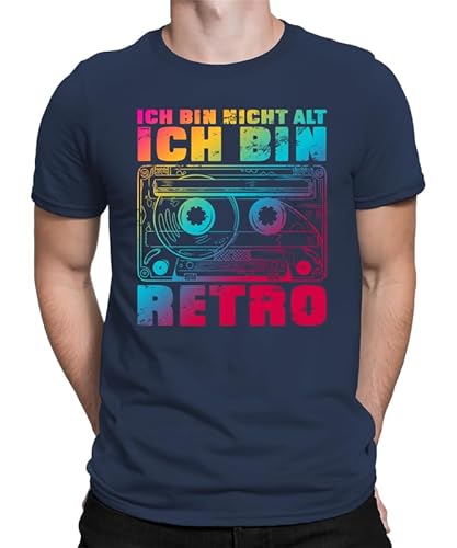 Ich Bin Nicht alt ich Bin Retro Bunt - Iustiges 80er Jahre Outfit mit Retro Spruch – Perfekt für Mottoparty, Festival & Vintage Fans – Neon Look im Oldschool Style Herren Männer T-Shirt Ich Bin Nicht alt ich Bin Retro Bunt - Iustiges 80er Jahre Outfit mit Retro Spruch – Perfekt für Mottoparty, Festival & Vintage Fans – Neon Look im Oldschool Style Herren Männer T-Shirt von WriteFusion