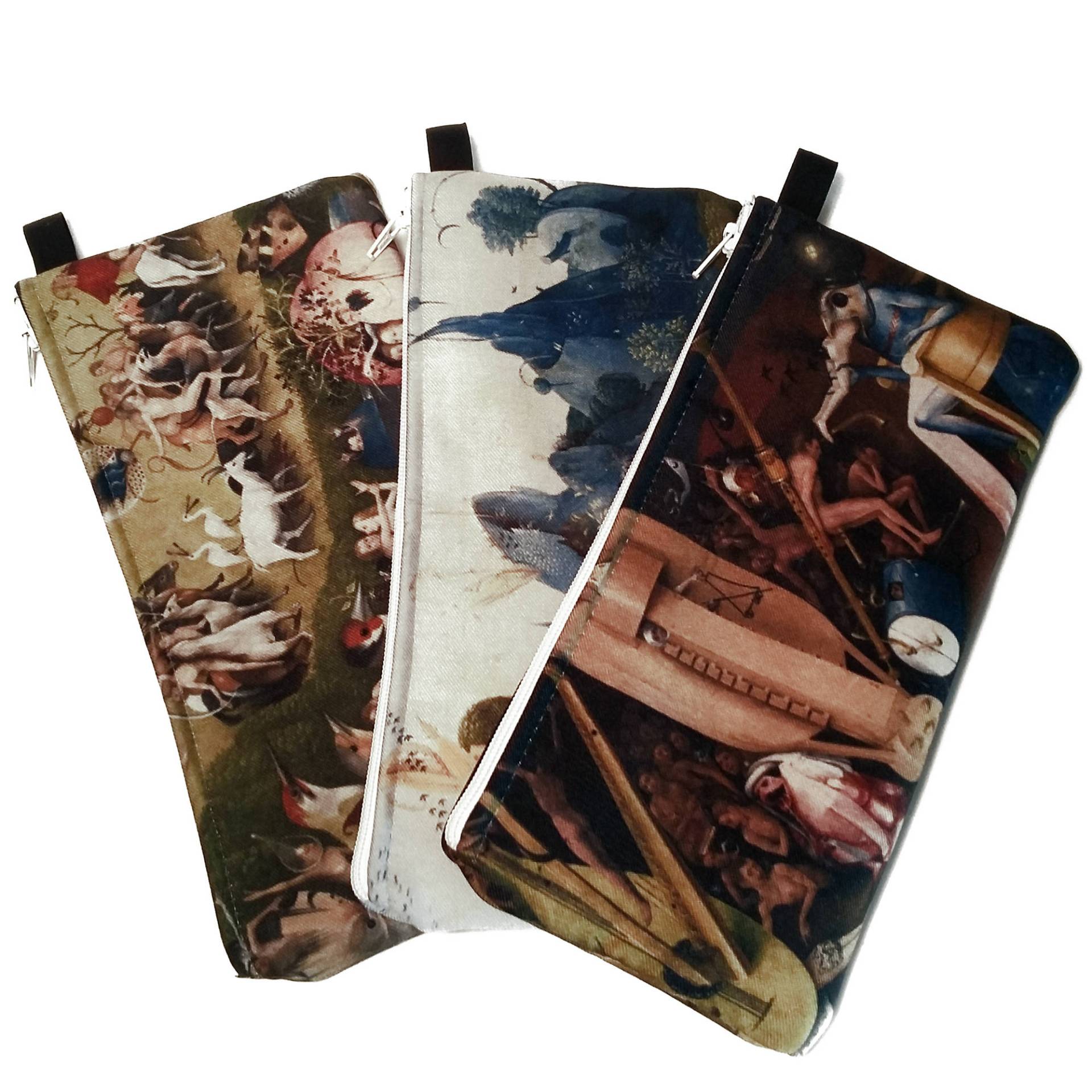 Garden Of Earthly Delights Stiftemäppchen - Reißverschluss-Federmäppchen, Bosch Clutch, Kunstgeschichte, Kleines Geschenk, Strümpfe Garden Of Earthly Delights Stiftemäppchen - Reißverschluss-Federmäppchen, Bosch Clutch, Kunstgeschichte, Kleines Geschenk, Strümpfe von WrittenByRabbitsArt