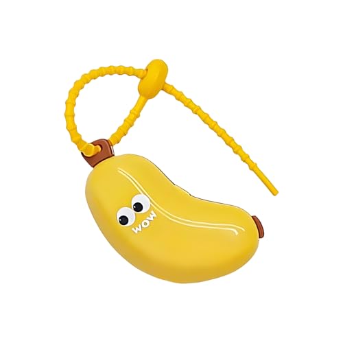 Toothbrush Cover, Toothbrush Protective Case, Compact Cute Banana Design, Hygienic Travel Protector for Kids and Adults, Easy Clean Cover for Daily Use, Outdoor Activities Vacation von Wrohto