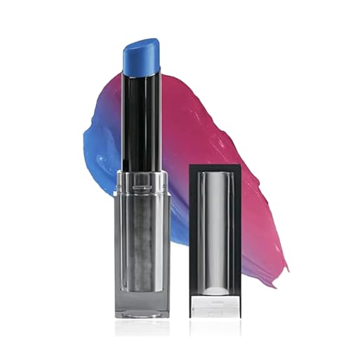 So Pretty - PH Adjusting Lip, InstaPh Adjusting Lip Balm, Cheek Tint Gloss Lipgloss, Temperatur Farbe wechselnden Lippenstift, lang anhaltende feuchtigkeitsspendende Lippenstift für Frauen (Blau) von Wryhaul