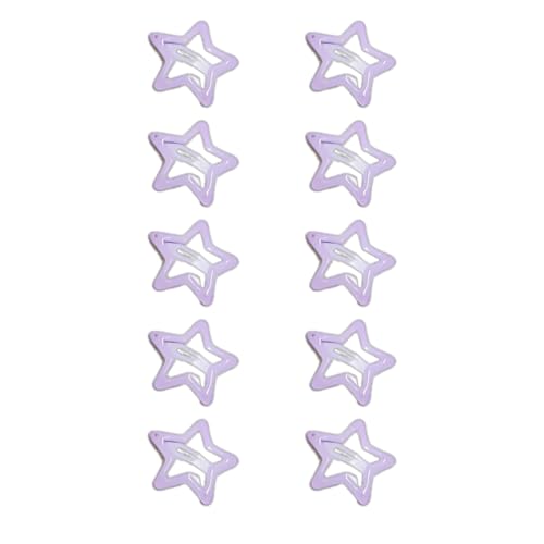 10pcs Einfarbig Fluoreszierende Sternform Haarclip Für Frauen Mädchen Trendy Sternform Haare Barrettes Styling Accessoire 10pcs Einfarbig Fluoreszierende Sternform Haarclip Für Frauen Mädchen Trendy Sternform Haare Barrettes Styling Accessoire von Wsdsgz