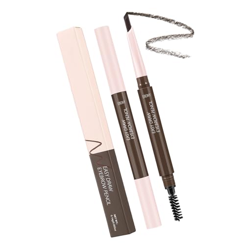 Wasserdichtes Augenbrauenbleistift Mit Pinsel Doppelkopf Augenbrauen Stift Schnell Trocknen Brauen Stift Augenbrauenstift Für Tägliche Make Up von Wsdsgz