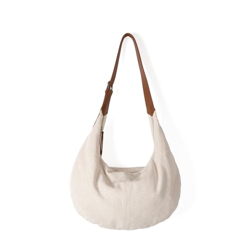 Wsdsgz Koreanisch Inspirierte Umhängetasche Mit Geräumigem Innenraum Und Verstellbares Crossbody Gurt Lässige Achselbaus Für Frauenfreundliche Baumwollwäsche Geldbeutel von Wsdsgz