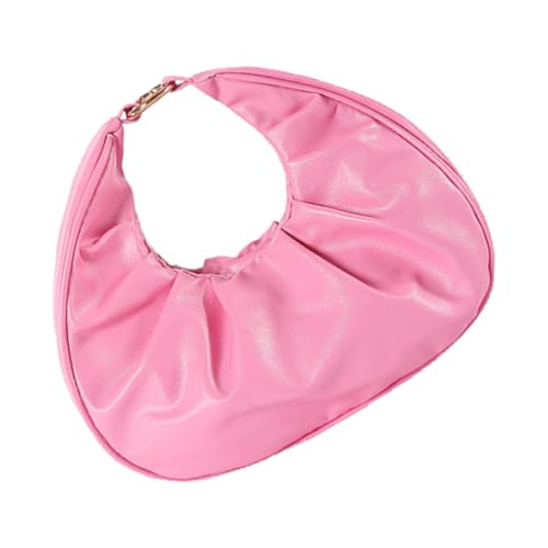 Wsdsgz Moderne Gekräuselte Abendbetrieb Für Frauen Leichte Handtasche Praktische PU Große Aufbewahrungsraum Tragetaste Option Leichtes Gefaltetes Cloud Tasche von Wsdsgz