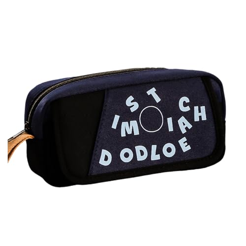 Wsdsgz Retro Bleistiftkoffer Mit Großer Kapazität Mit Mehreren Fächern Große Kapazitäts Pen Organizer Tasche Für Schulbetaschen Für Den Täglichen Gebrauch von Wsdsgz