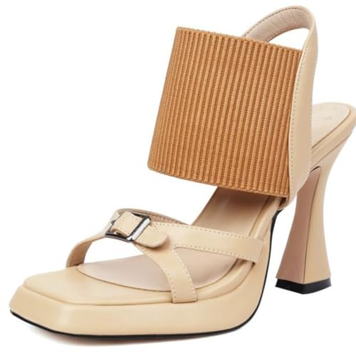 Wtharosa Sonnenuntergang Soiree Absätze Platform Sandalen Für Damen Elastischer Knöchelriemen & Quadratische Zehen Cocktail Gala Mikrofaser Luxus Sommer,Apricot,34 EU Wtharosa Sonnenuntergang Soiree Absätze Platform Sandalen Für Damen Elastischer Knöchelriemen & Quadratische Zehen Cocktail Gala Mikrofaser Luxus Sommer,Apricot,34 EU von Wtharosa