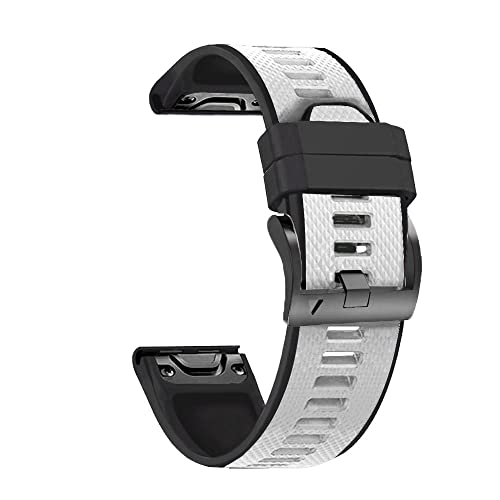 Wtukmo 22 x 26 mm Silikon-Smartwatch-Armband für Garmin Fenix 6X 6 Pro 5X 5 Plus 3HR 935 D2 MK2, Schnellverschluss-Armband, Zubehör, 22mm Fenix 5 5Plus, Achat von Wtukmo