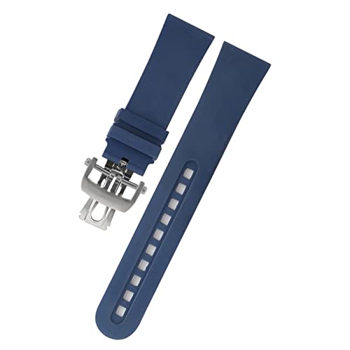 Wtukmo 23 mm Gummi-Silikon-Uhrenarmband für Blancpain Fifty Fathoms, weiches Ersatzarmband, Sport-Armband, Uhren-Zubehörteile, 23 mm, Achat von Wtukmo