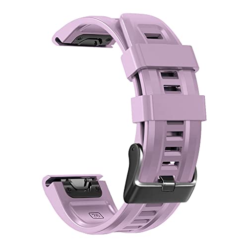 Wtukmo 26 mm Smartwatch-Armband für Garmin Fenix 7X 5X Plus 6X Pro 3 3HR Tactix Delta, offizielles Silikon-Armband, 26mm Fenix 5X 6X, Achat von Wtukmo