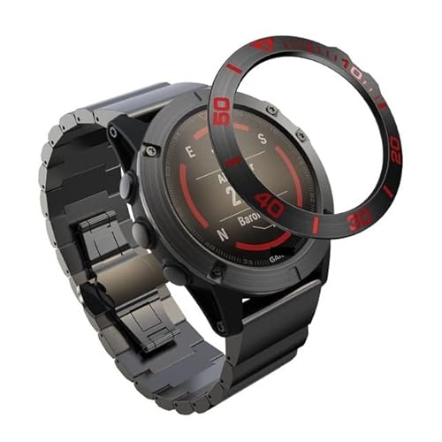 Wtukmo Hot Sell Frame Smart Watch Zifferblatt Lünette Ring Styling Case Adhesive Cover Kratzschutz Ring für Garmin Fenix 5X 5XPlus/3 HR, For fenix 5X, Achat von Wtukmo