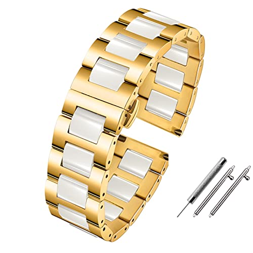 Wtukmo Smartwatch-Armband, 20 mm, 22 mm, Keramik-Armband für Samsung Gear S2, S3, S4, Ersatzband für Huawei Watch 2 Pro GT2 Magic Bands, 20 mm, Achat Wtukmo Smartwatch-Armband, 20 mm, 22 mm, Keramik-Armband für Samsung Gear S2, S3, S4, Ersatzband für Huawei Watch 2 Pro GT2 Magic Bands, 20 mm, Achat von Wtukmo