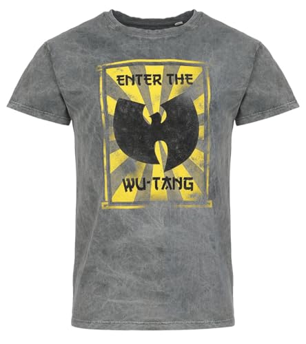 Wu-Tang Clan Enter Männer T-Shirt grau XL 100% Baumwolle Band-Merch, Bands von Wu-Tang Clan