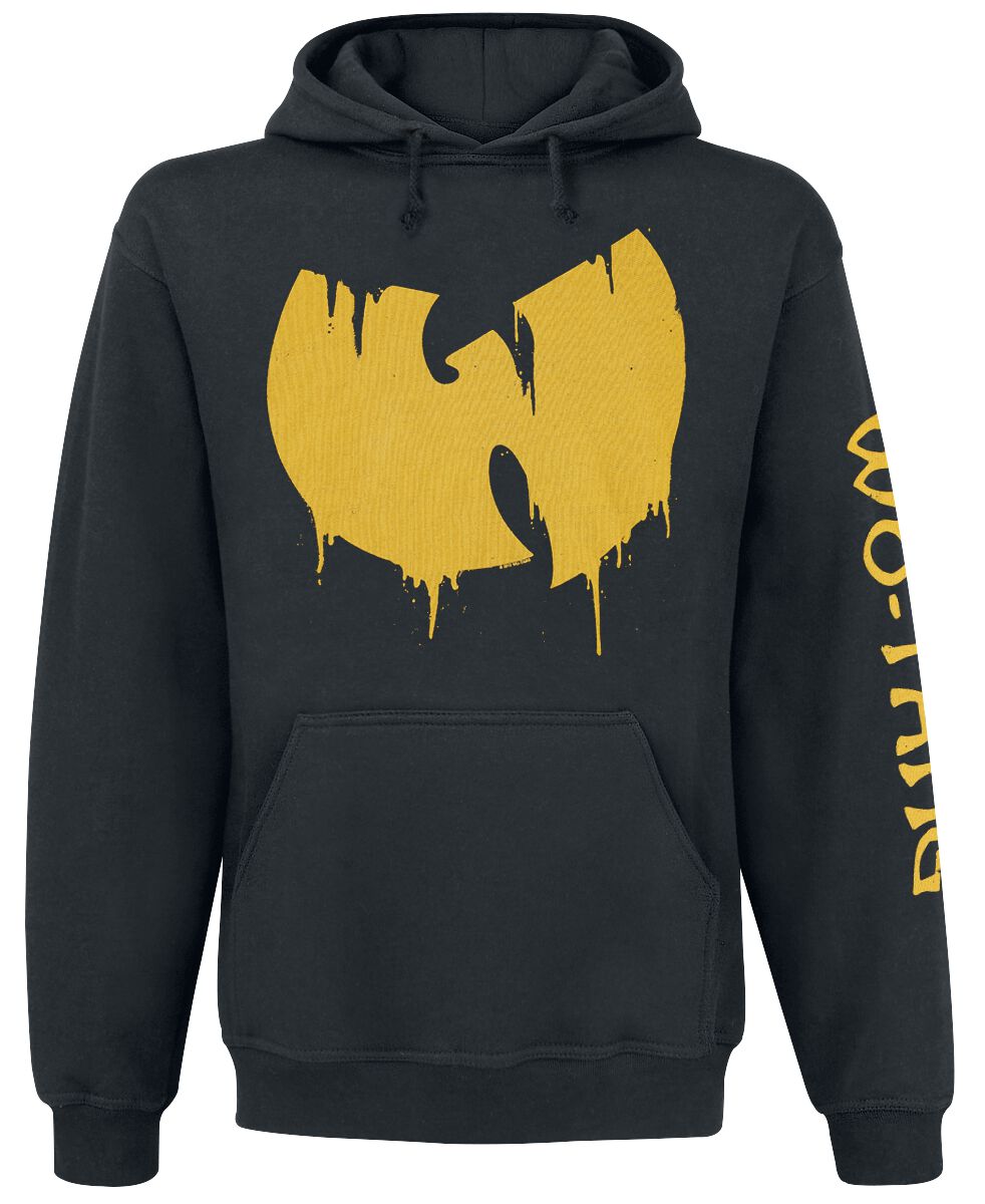 Wu-Tang Clan Kapuzenpullover - Sliding Logo - M bis XXL - für Männer - Größe M - schwarz  - Lizenziertes Merchandise! von Wu-Tang Clan