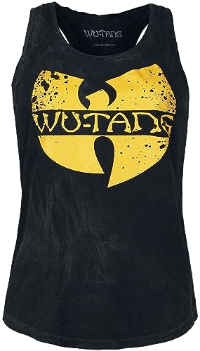 Wu-Tang Clan Logo Frauen Top dunkelgrau XL 100% Baumwolle Band-Merch, Bands von Wu-Tang Clan