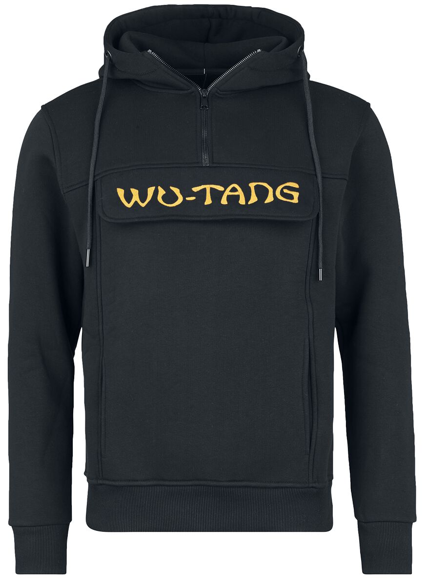 Wu-Tang Clan Logo Kapuzenpullover schwarz in M von Wu-Tang Clan