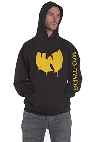 Wu-Tang Clan Sliding Logo Männer Kapuzenpullover schwarz L von Wu-Tang Clan