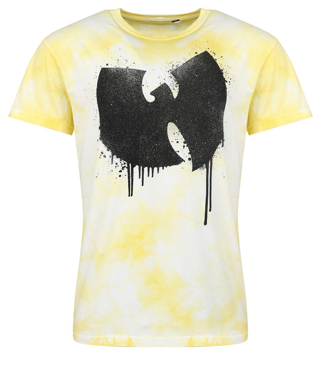 Wu-Tang Clan T-Shirt - ANTFW - S bis 3XL - für Männer - Größe S - gelb  - Lizenziertes Merchandise! von Wu-Tang Clan