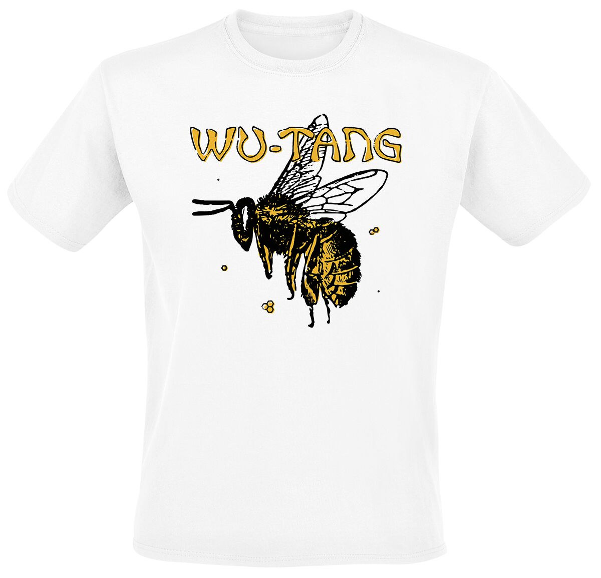 Wu-Tang Clan T-Shirt - Bee - M bis XXL - für Männer - Größe M - weiß  - Lizenziertes Merchandise! von Wu-Tang Clan