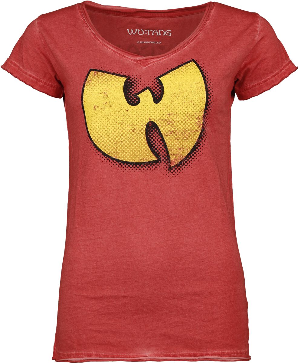 Wu-Tang Clan T-Shirt - Logo - S bis 3XL - für Damen - Größe 3XL - rot  - Lizenziertes Merchandise! von Wu-Tang Clan