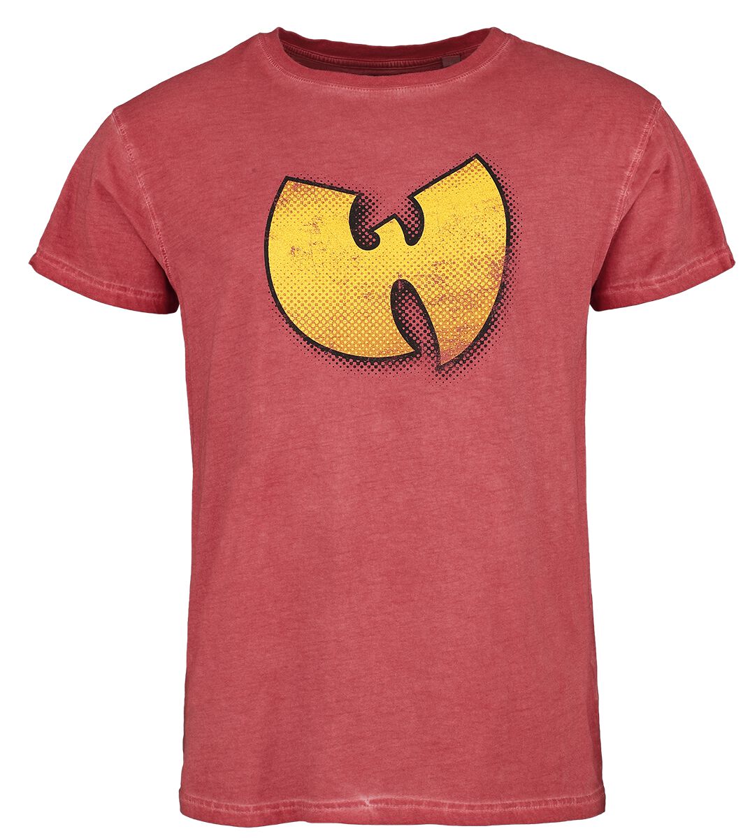 Wu-Tang Clan T-Shirt - Logo - S bis 4XL - für Männer - Größe M - rot  - Lizenziertes Merchandise! von Wu-Tang Clan