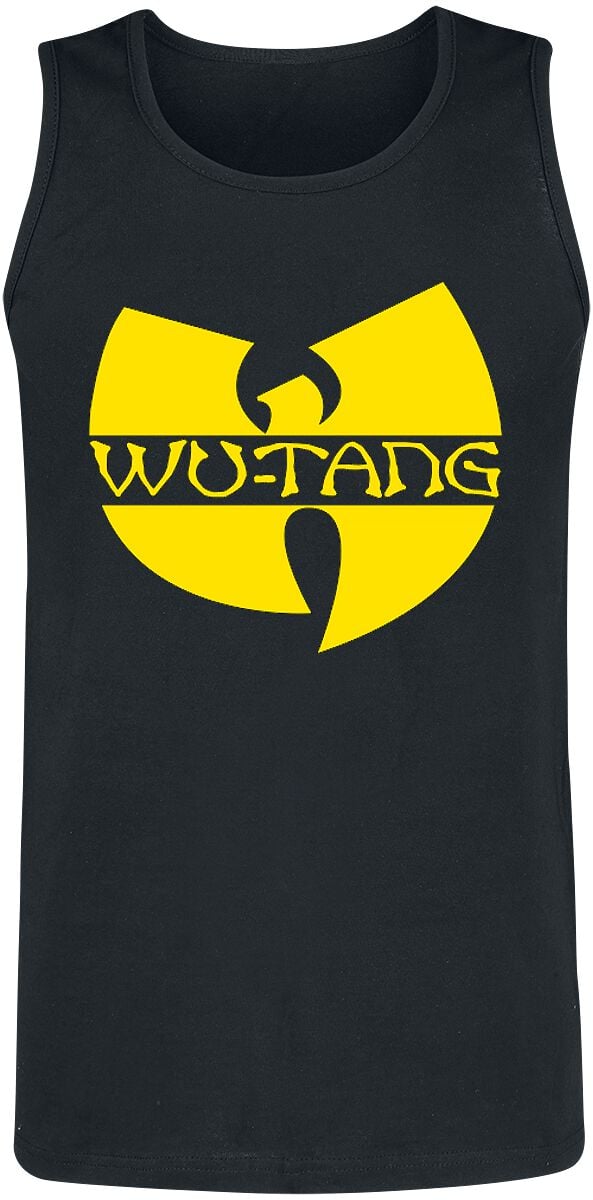 Wu-Tang Clan Tank-Top - Logo - S bis M - für Männer - Größe M - schwarz  - Lizenziertes Merchandise! von Wu-Tang Clan