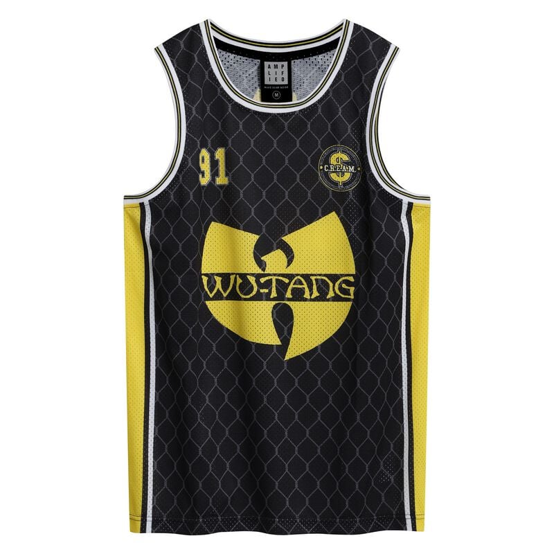Wu-Tang Clan Trikot - Amplified Collection - Cream B Ball - XXL bis 5XL - für Männer - Größe 5XL - multicolor - Lizenziertes Merchandise! Wu-Tang Clan Trikot - Amplified Collection - Cream B Ball - XXL bis 5XL - für Männer - Größe 5XL - multicolor - Lizenziertes Merchandise! von Wu-Tang Clan