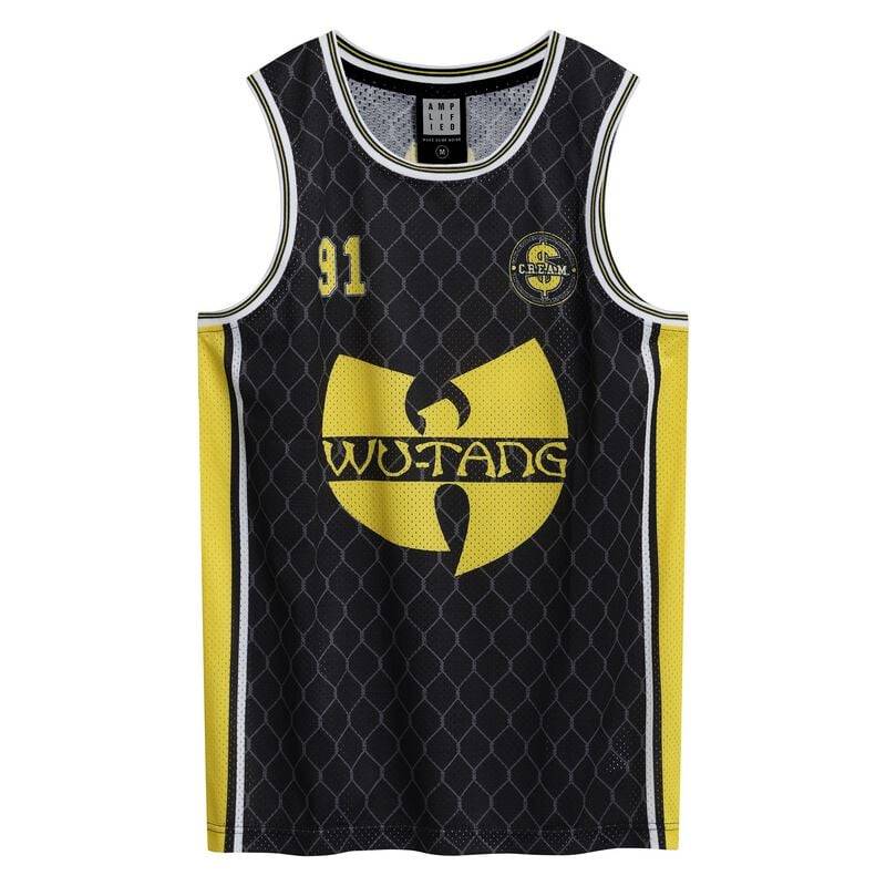 Wu-Tang Clan Trikot - Amplified Collection - Cream B Ball - XXL bis 5XL - für Männer - Größe 5XL - multicolor  - Lizenziertes Merchandise! von Wu-Tang Clan