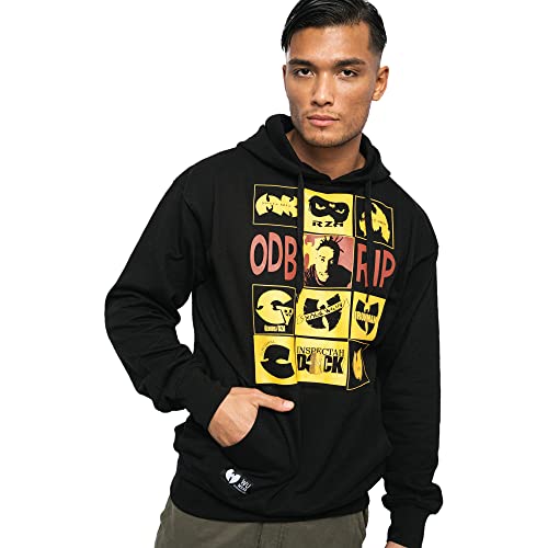 Wu Wear - All Members Hoodie, Urban Streetwear Fashion Pullover, mit Kapuze, Hip Hop, Herren Kapuzenpullover, 4XL von Wu Wear