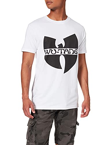 Wu Wear Herren Logo T-Shirt, weiß, S von Wu Wear