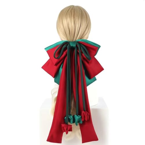 Große Weihnachts-Haarspangen, Lange Schwanz-Haarspangen Aus Französischer Seide, Weihnachtsschleife for Frauen und Mädchen Große Weihnachts-Haarspangen, Lange Schwanz-Haarspangen Aus Französischer Seide, Weihnachtsschleife for Frauen und Mädchen von WuCaZRRsy