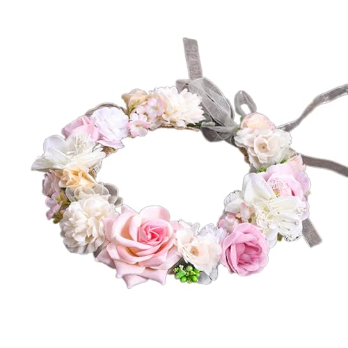 Braut Für Hochzeit Blumen Stirnbänder Braut Blumen Stirnbänder Frauen Blumengirlanden Haarkranz Blumen Stirnbänder Für Frauen von WuLi77