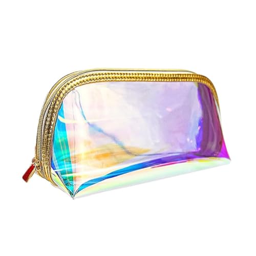 Make Up Tasche Einfache Transparente Kulturtasche Mit Reißverschluss wasserdichte TPU Make Up Organizer Tasche Für Körperpflege Schönheit Kosmetiktasche von WuLi77