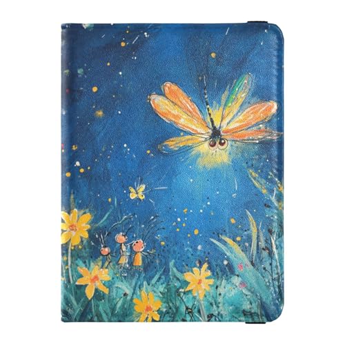 Firefly Reisepasshülle aus Leder für Reisen, wasserdicht, für Herren, Reise-Organizer von Wudan