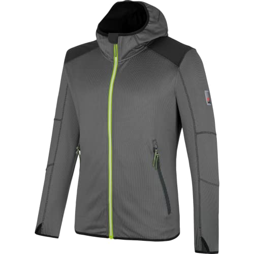 WÜRTH MODYF Fleecejacke Stretch Evolution anthrazit/lime - Größe 6XL von WÜRTH MODYF