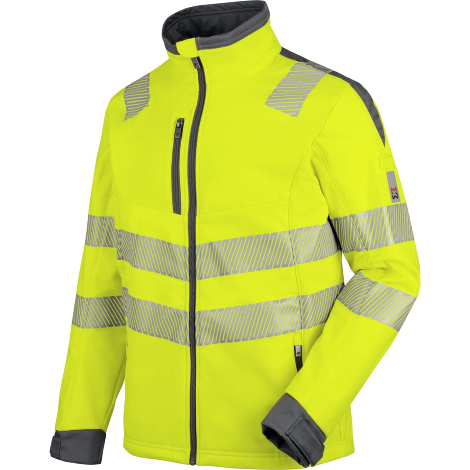 Würth MODYF Softshelljacke Neon Warnschutz EN 20471 Wetterfeste HI-VIS Softshelljacke für Herren Würth MODYF Softshelljacke Neon Warnschutz EN 20471 Wetterfeste HI-VIS Softshelljacke für Herren von Würth MODYF
