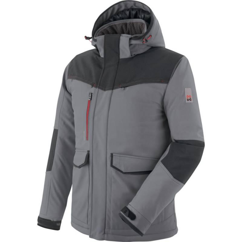 Würth MODYF Softshelljacke Stretch X wasserabweisende & atmungsaktive Arbeitsjacke Moderne Winter Softshelljacke für Handwerker von Würth MODYF