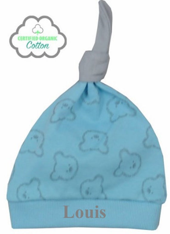 Baby Mütze Teddy Mit Namen Bestickt Taufe Geburt von WuffDogsworld