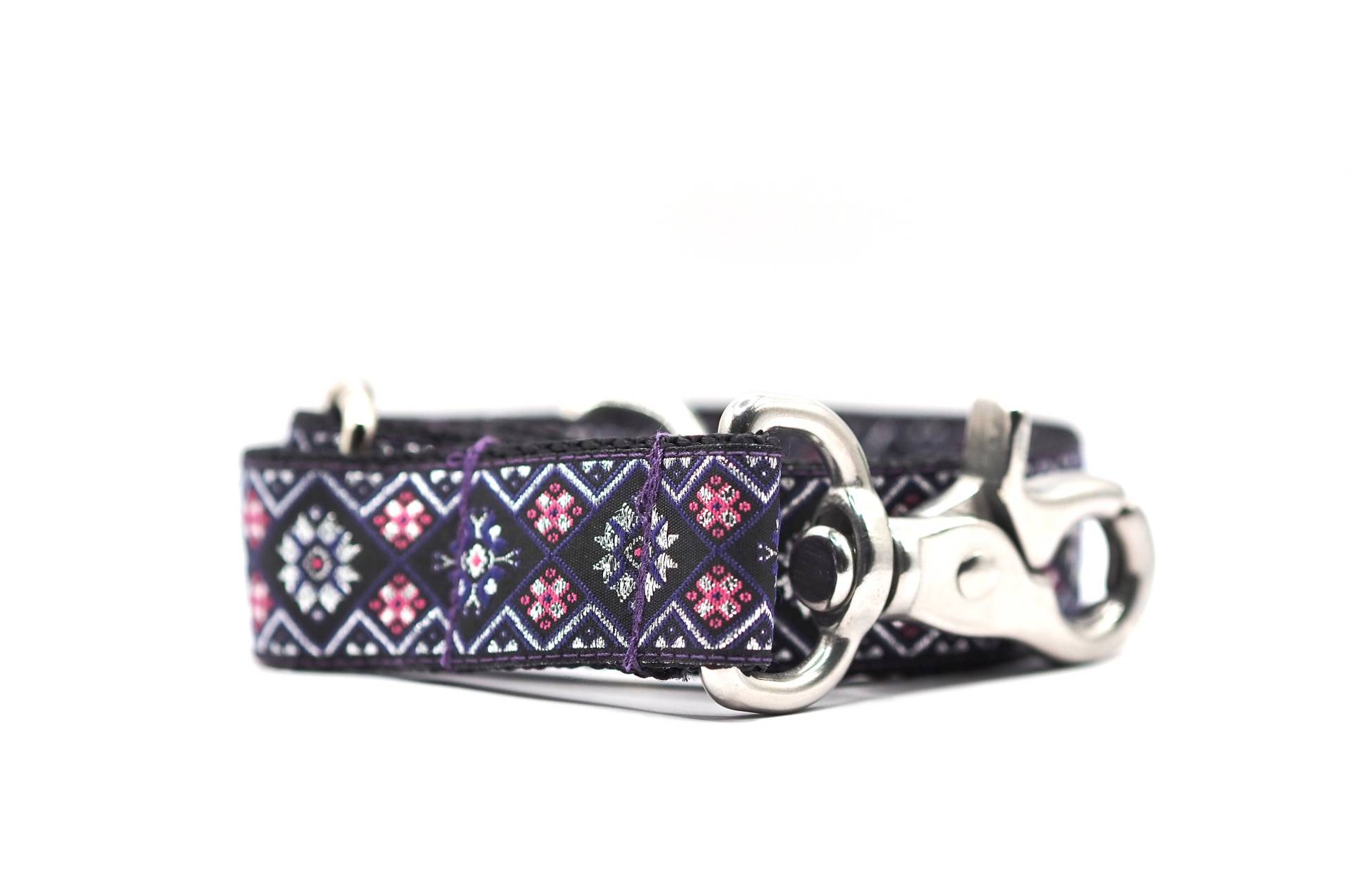 Trageriemen "Mosaik Violet" | Taschengurt Violet Ethno Verstellbar Handmade Trageriemen "Mosaik Violet" | Taschengurt Violet Ethno Verstellbar Handmade von Wuffaktur