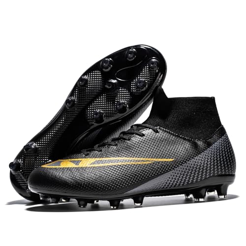 Wugehu High Top Athletic Professional Football Schuhe Outdoor Fußballschuhe für Mann Unisex Cleats Wugehu High Top Athletic Professional Football Schuhe Outdoor Fußballschuhe für Mann Unisex Cleats von Wugehu