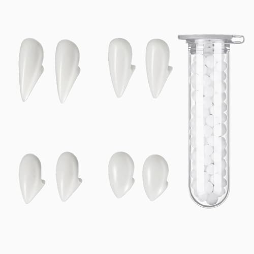 Wuhonghao Vampir Zähne,Halloween Vampirzähne Für Cosplay Vampire Teeth zum Aufstecken Vampir Zähne Erwachsene Kostüm 4 Größe Fangs Gefälschte Zähne Bausätze Plus 1 Tube Zahnkleber für Vampire Dentures Wuhonghao Vampir Zähne,Halloween Vampirzähne Für Cosplay Vampire Teeth zum Aufstecken Vampir Zähne Erwachsene Kostüm 4 Größe Fangs Gefälschte Zähne Bausätze Plus 1 Tube Zahnkleber für Vampire Dentures von Wuhonghao