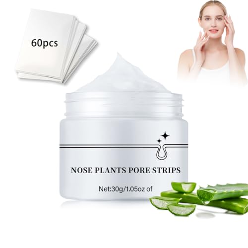 Mitesserentferner,60 Stück Mitesser Entferner,Mitesserentferner Maske,Freimachen Verstopfter Poren,Tiefenreinigende Mitesser,Für Männer Und Frauen Nasen Mitesser Entferner von Wuiil